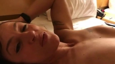 Hot sex with the squirting pussy milf