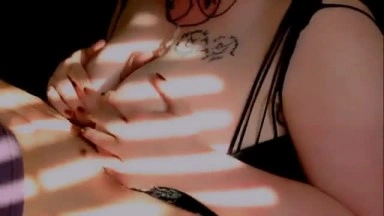 Sexy titjob by chubby wife